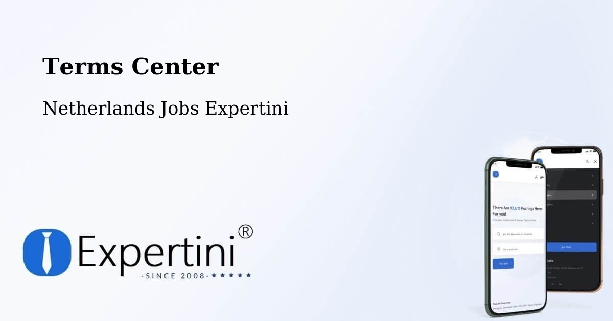 Terms of Service – Mariahout - Netherlands Jobs Expertini